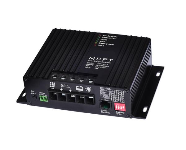 Cheap 12V/24V 10A MPPT Solar Controller 260W GEL AGM With Load Output for sale