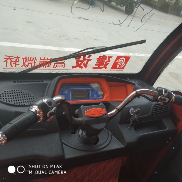 50km/h Agriculture 800W 3 Wheel Electric Cargo Bike