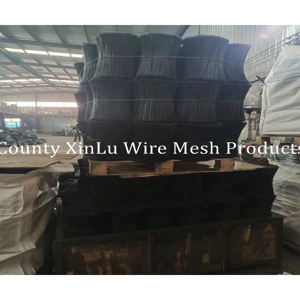 Binding Double Loop Rebar Tie Wire PVC Coated Q235 BWG16 10cm Length Bar Tie Wire