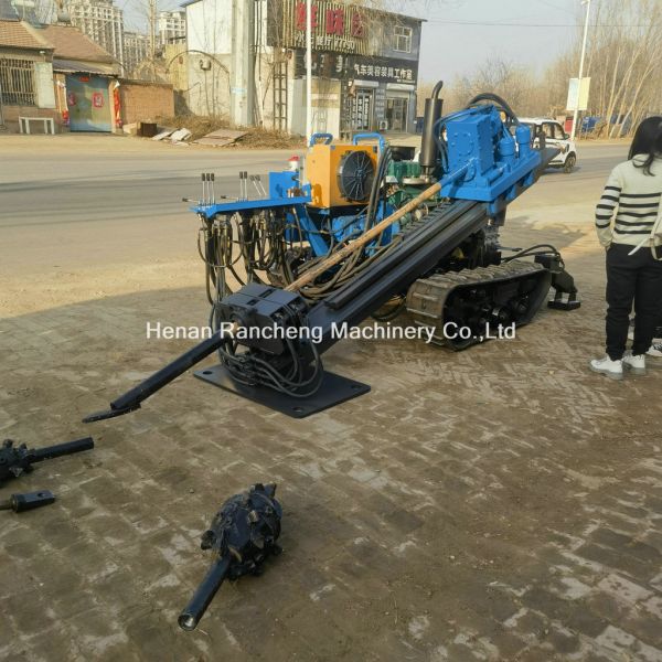 Remote Control HDD Drill Rig 62KW Horizontal Directional Drilling Equipment