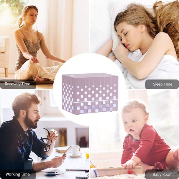 Rubik's Cube Design 220ml Plastic Aroma Diffuser