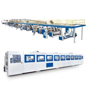 Quality 0.75KW Frequency Control Corrugated Cardboard Production Line for International Market wholesale