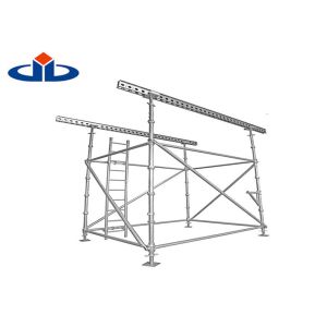 Q345 Steel Cuplock Scaffolding System Ringlock Scaffolding Ledger 3.2mm