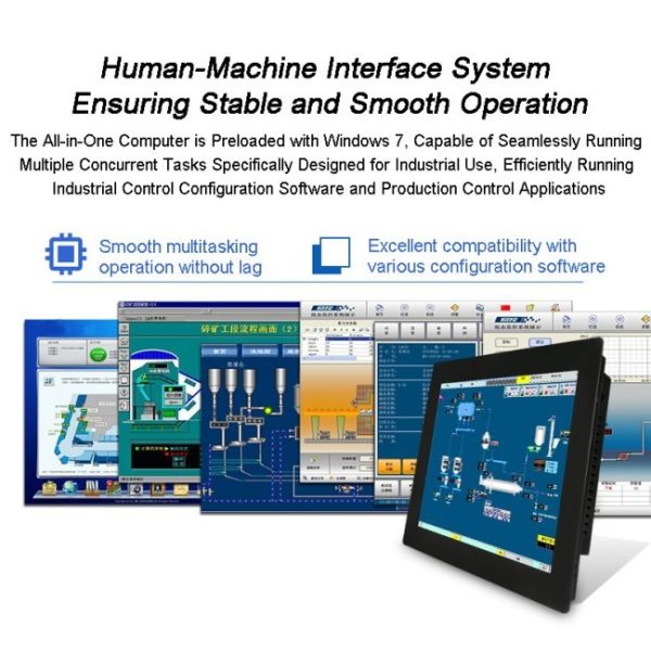 21.5 Inch Metal Case for Android Embedded Industrial Computer Application Touch Screen Monitor Manufacture Pc Computer Frame Monitor Ip65 Waterproof