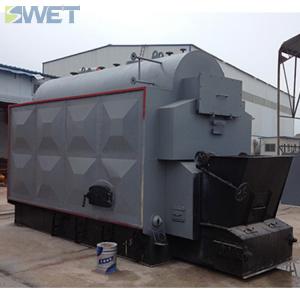 Quality DZH Solid Fuel Fired Steam Boiler 1 Ton Industrial Coal Biomass Wood Pellet Chip Firewood wholesale