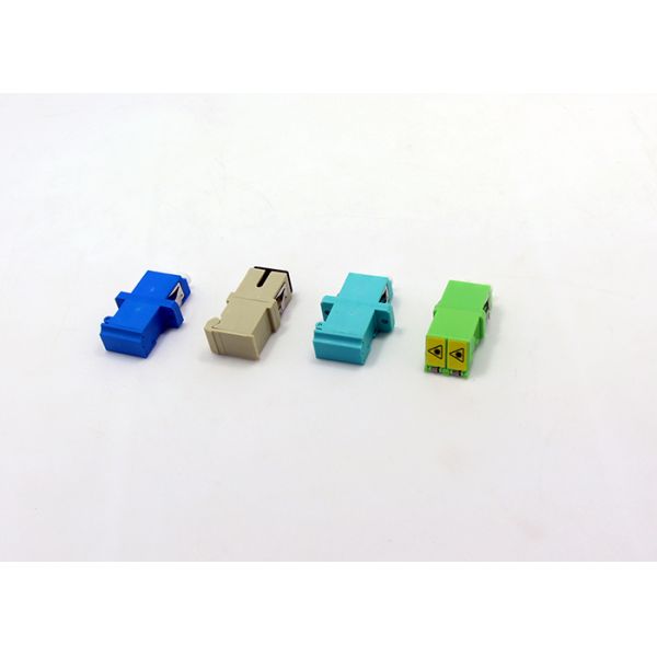 LC Fiber Optic LC Adapter SM MM Simplex Duplex APC UPC SC Footprint Zirconia Ceramic Sleeve good IL