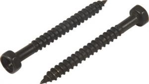 Pan Head Self Tapping Screws Iron Material 6mm/6.5mm/8mm Black Oxide Finished