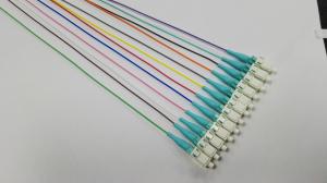 Quality Customized MM LC/PC 0.9mm Simplex Fiber Optic Cable Pigtail wholesale