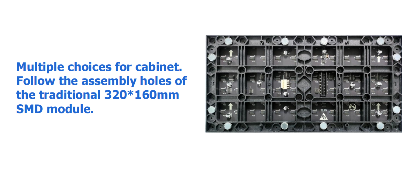 COB P1.86 4K LED Display Module 320x160mm Flip-Chip Technology Waterproof Dustproof Magnetic Mount Seamless Splicing Energy Saving Low Maintenance