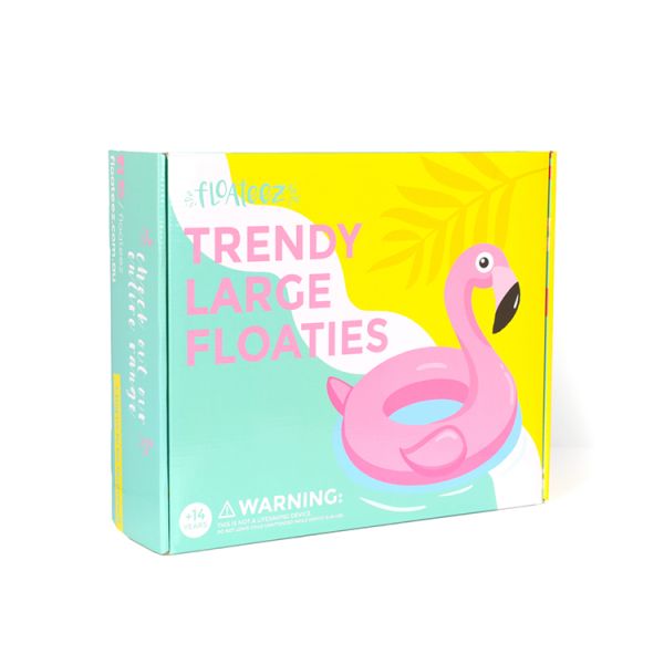 Recyclable Glossy Shipping Paper Box For Tailored Dress Colorful Luxury Express Mailer