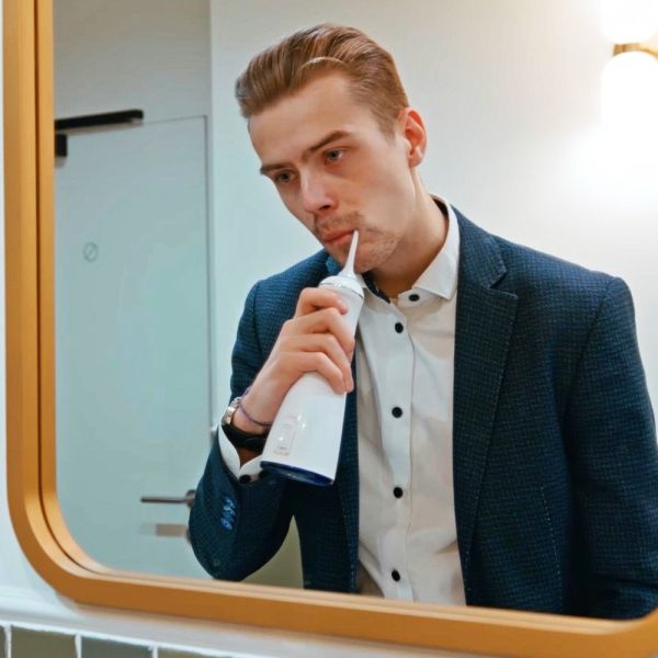 300ml Electric Jet Cordless Water Flosser , 6 Working Modes Water Jet Dental Flosser