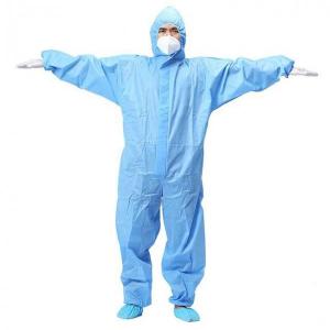 Quality Signo Group 40Gsm  Disposable Protective Coveralls  Chemical Suit With Hood wholesale