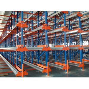 Automatic Warehouse Stacking Rack Heavy Duty Radio Shuttle Pallet Racking