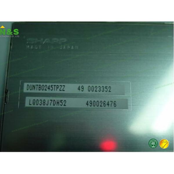 Low Power Consumption 3.8 Inch Sharp LCD Panel LQ038J7DH52 For Medical Application