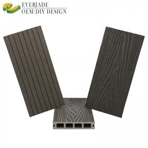 China Modern Design Style Grooved Envision Composite Wood Decking Boards with Colored Prices on sale
