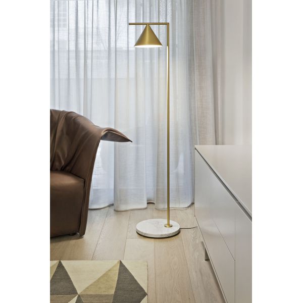 Minimalist Art Floor Lamp Adjustable Lamp Head Nordic Modern Eye-Protective E27 Metal Standing foot lamp(WH-MFL-13)