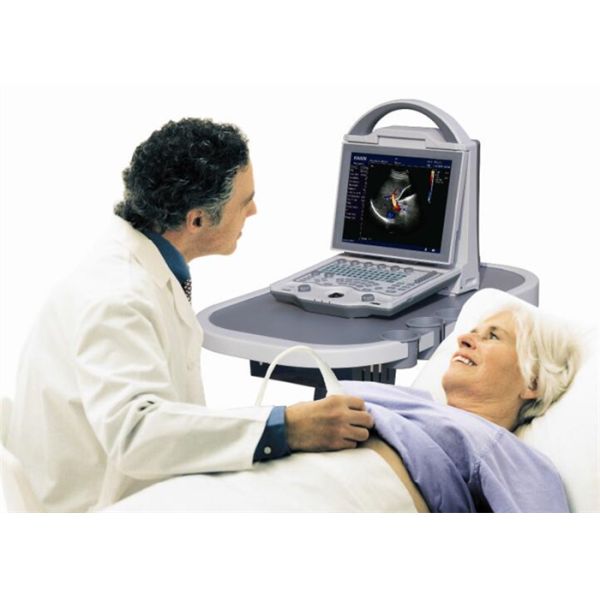 Digital Color Ultrasound Scanner Portable Color Doppler Machine BIO 5000C With 10.4 Inch LCD Screen