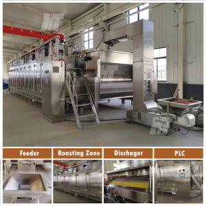 China Automated Nut Roasting Machine Continuous Nuts Roaster Oven Roasting System on sale