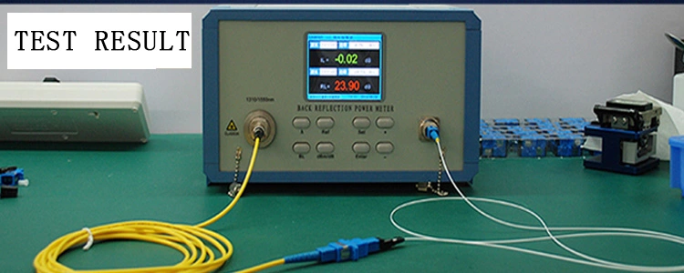 Indoor outdoor Fast Connect Fiber Connectors 60dB Sc Apc Sc Upc