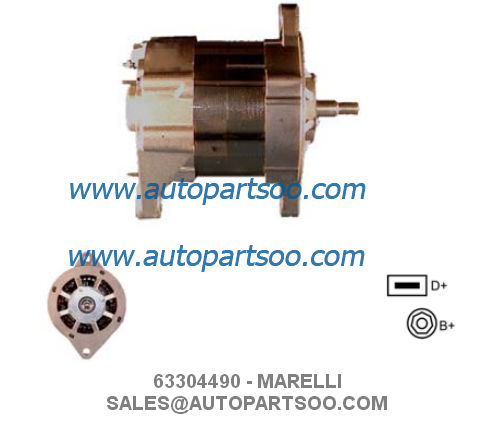 63304095 63304000 - MARELLI Alternator 24V 26A Alternadores