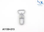 Eco Friendly Dog Chain Snap Hooks , Swivel Clasp Hooks Long Using Life