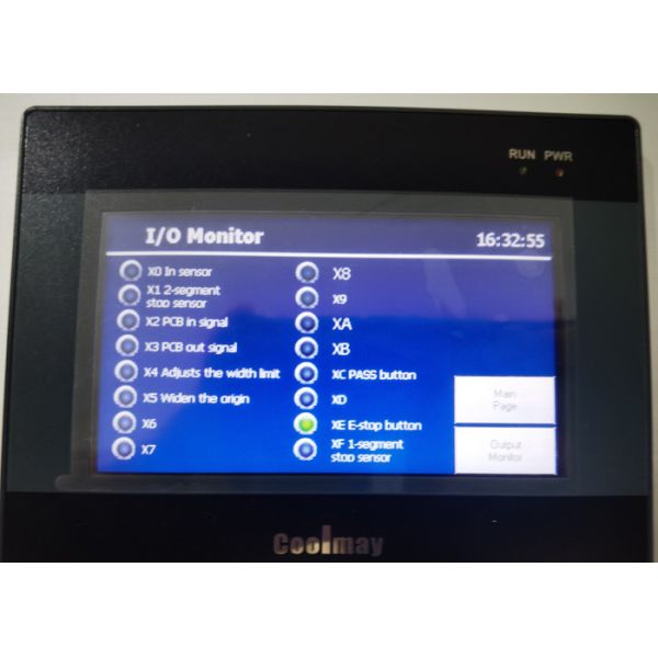 0.8m To 1m PCB Inspection Conveyor Dual Rail High End With Dust Cover