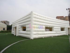 China Commercial Clear Inflatable Lawn Tent / Outdoor Blow Up Show Tent for Rental Business on sale