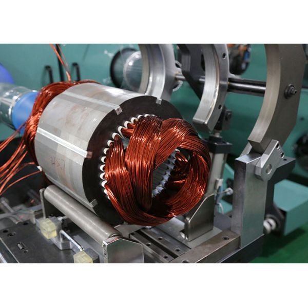 High Speed Stator Winding Machine Electrical Motor Assembly Line 12 Months Warranty
