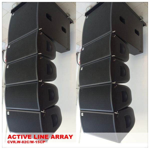 Active Pro Audio Conference Room Speakers Full Range Line Array Speaker Box