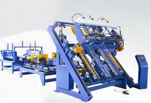 China Euro Wood Pallet Nailing Machine 1300mm Wood Pallet Production Line on sale