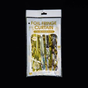 Quality Modern Tassel Gold Foil Curtain Backdrop Event Supplies For Party Decor Adding Surprise And Fun wholesale