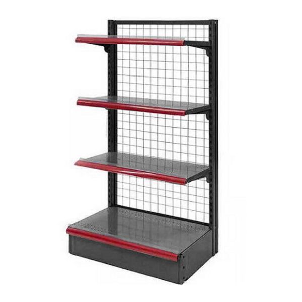 Customized Wire Mesh Supermarket Shelf Retail Store Snack Shop Wire Display Shelves