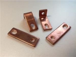 Quality Thick Bended Pure Copper Sheet Metal Bending Dies One Fixed Hole / Adjustable Hole wholesale