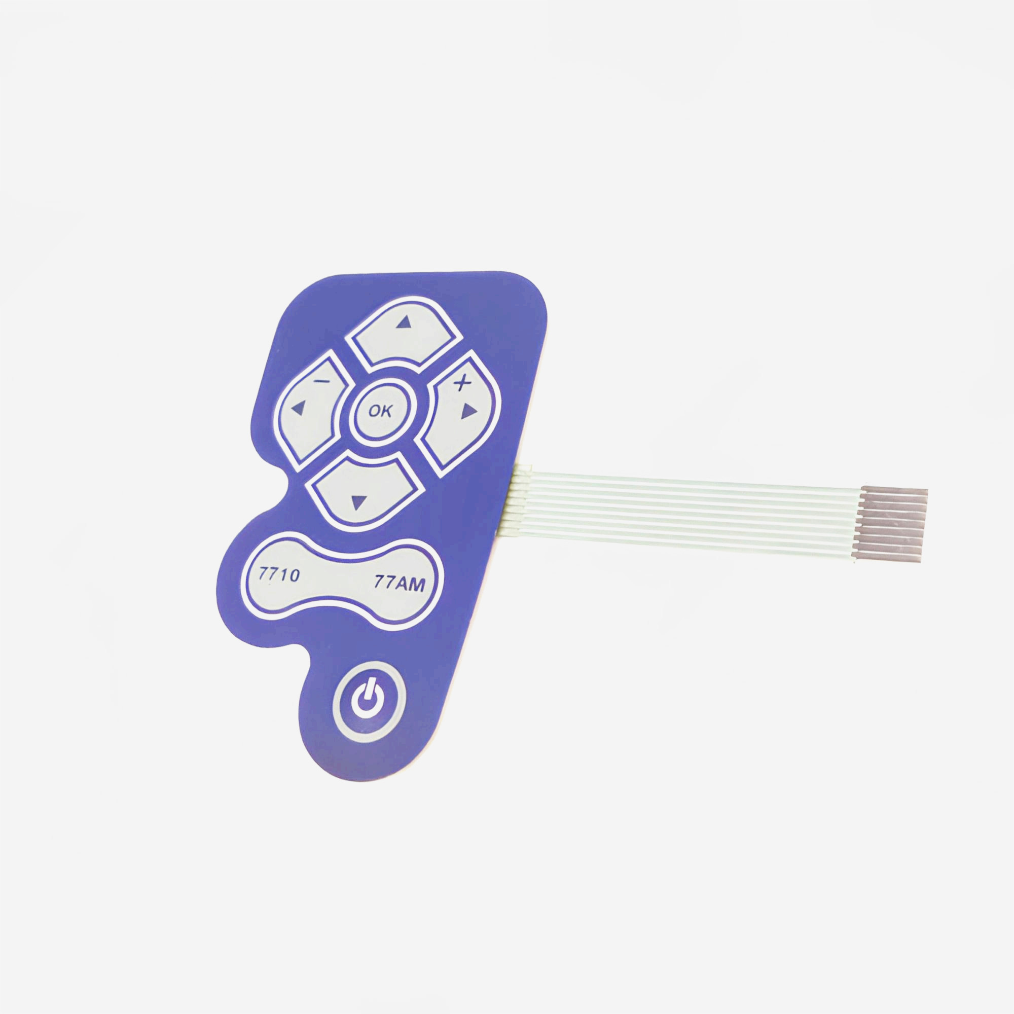 Quality Irregular Shape PET Tactile Membrane Switch With Glossy Matte Surface wholesale
