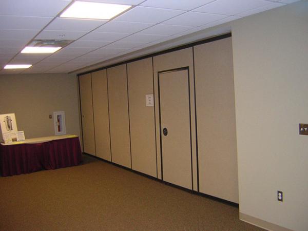 Cheap Soundproof Mobile Partition Walls With Single Or Twin Point Track System for sale