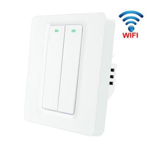 China eWeLink APP control Push Button Wifi Wall Light Switch, EU standard wireless wifi smart switch google home/Alexa on sale