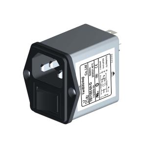 Quality IEC Inlte EMI Filter With Switch 115V/250V Socket EMC Filter For Audio Equipment wholesale