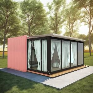 Quality Alluminum Alloy Window Portable Home for Apartments Ready-Made 40Ft Expandable Prefab Steel Structure wholesale