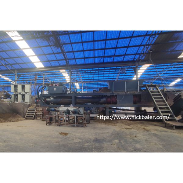 Simple structure and easy to use cow pig baler horse and animal dung filter press