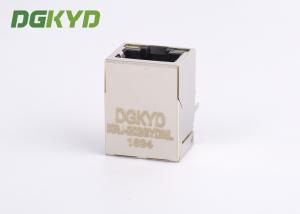 Quality Right Angle Dip Modular Jack 8P8C Rj45 With Transformer Surface Mount wholesale