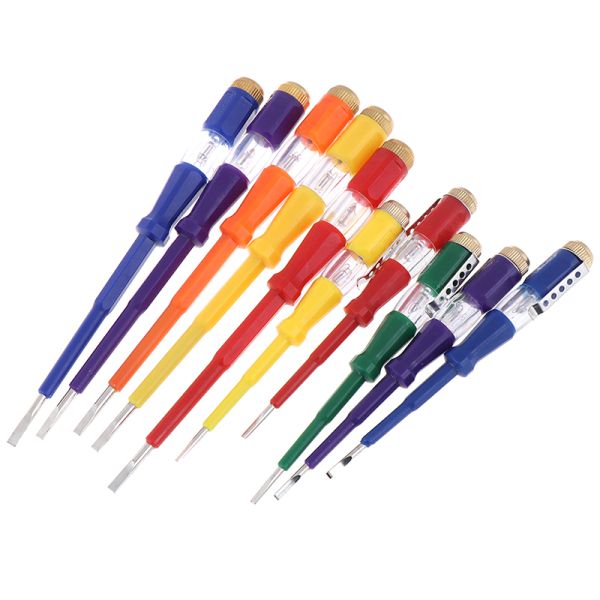 14cm 19cm Electrical Tester Screwdriver 220V Electrical Cable Accessories Waterproof Induced