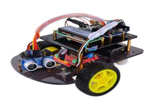 Quality Ultrasonic Obstacle Arduino Smart Robot Car Avoidance Chassis PCB Material wholesale