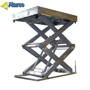Buy cheap Stationary Running Mode Marco Vertical Hydraulic Scissor Lift Work Platform with from wholesalers