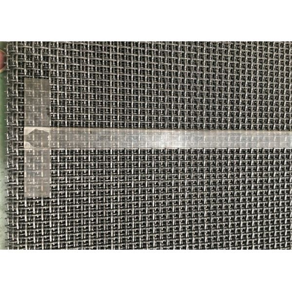 Width 0.2-2.5m Woven Wire Mesh Screen With Test Report Available