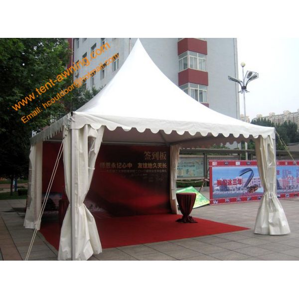 Hot Sale Pagoda Canopy 3x3m, 4x4m, 5x5m, 6x6m, Gala Tents, Waterproof PVC Cover