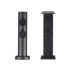 Buy cheap Black Stainless Steel Electrical Power Sockets Outdoor Garden In-ground Lawn from wholesalers