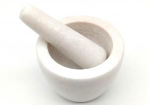 Quality Home Kitchen Marble Stone Mortar And Pestle Set Spice Herb Grinding Bowl wholesale