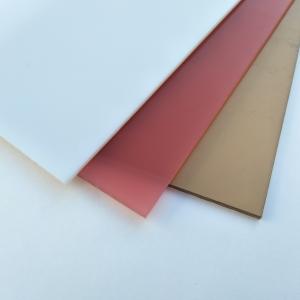 China 10mm 15mm UV Coating Bronze Solid Polycarbonate Sheet For Roofing Cover on sale