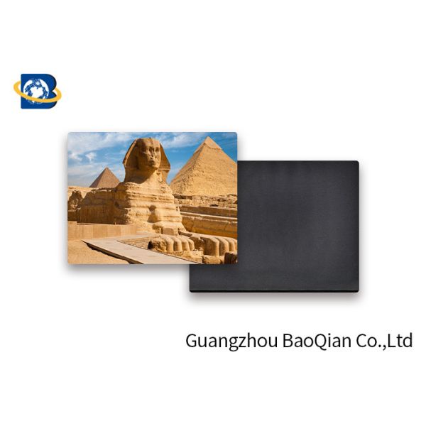 PP / PET Lenticular Coolest Fridge Magnets Heidelberg Machine Printing 3D Flip Effect