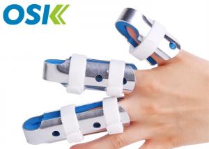 China 3 Sizes Flexible Finger Splint , Soft Foam Broken Finger Wrap Customized Logo on sale